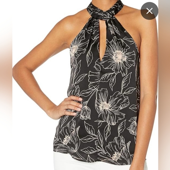 Joie Halter Floral Top - Picture 6 of 6